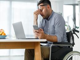 Tad, a customer service employee with communication difficulties associated with a non-verbal learning disability, found it problematic to engage with and provide information to customers over the phone.