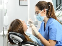 A dental hygienist had Addison's disease.
